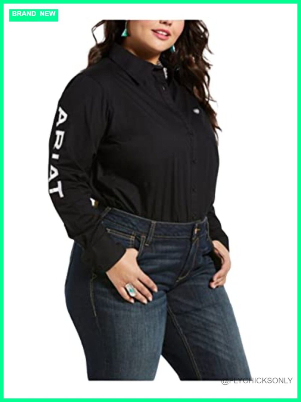 Ariat Women's Team Kirby Stretch Western Button-Down Shirt